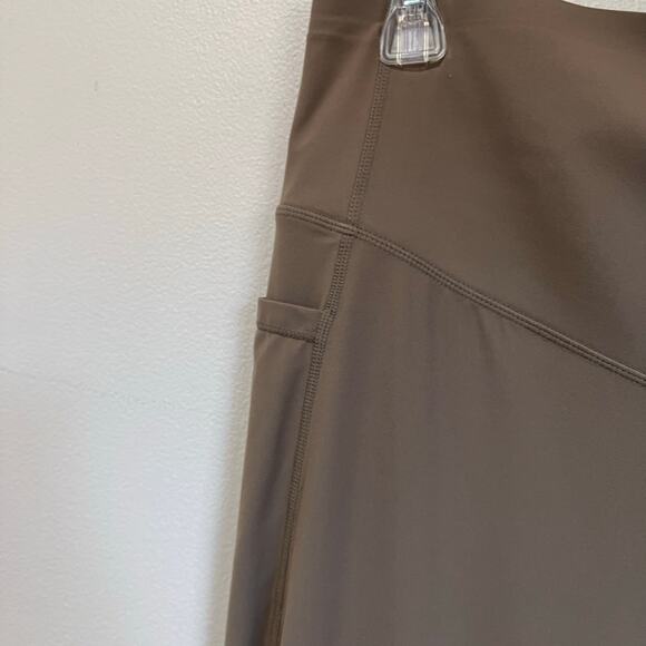Halara UltraSculpt Flare Pants XL NWT High Rise Brown Long 37” Inseam Yoga - Picture 6 of 12